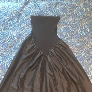 Black Spaghetti Strap Dress